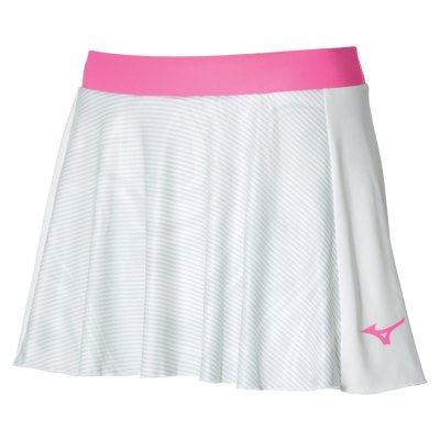 Vestido & Falda Mizuno Charge Printed Flying Skirt Mujer - Blancos - Chile M195XKSVCQ